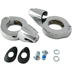 Turn Signal Mount - 39mm - Chrome 2020-1267