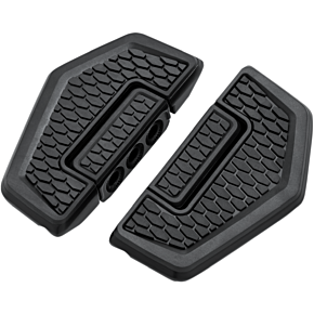Kuryakyn Hex Folding Floorboards - Satin Black
