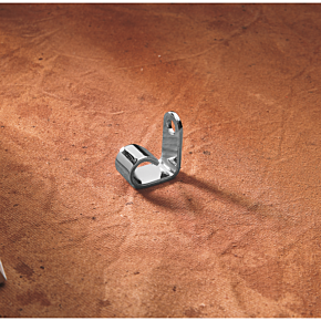 Cable Bracket - Clutch - '80 - '86 - Chrome DS-223100