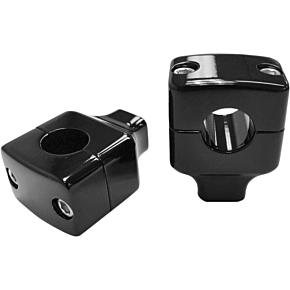 Risers - Square - 1-1/2" - Black LA-7407-01B