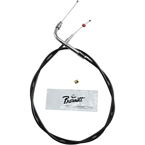 Throttle Cable - +6" - Black 101-30-30048-06