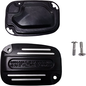 Master Cylinder Cover - Clutch - Black 0612-0473