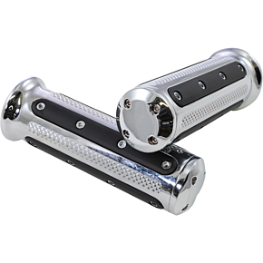 Kuryakyn Chrome Heavy Industries Grips for TBW - 6122