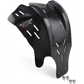 Moose Racing Carbon Fiber Skid Plate - Kawasaki