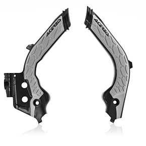 Acerbis X-Grip Frame Guards - Husqvarna - Grey/Black