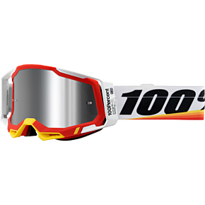 Racecraft 2 Goggles - Arsham Red - Silver Flash Mirror 50010-00016