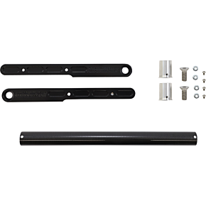 Rear Bumper - Carbon Fiber/Black Powder-Coat - Polaris 182-104
