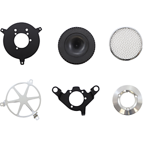 Cobra Air Filter - Spoke - Chrome 606-0102-04-SB