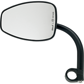 Clamp-On Utility Mirror - Tear Drop - Black 6504-578-131