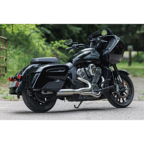 2-into-1 Qualifier Exhaust System - 50-State - Brushed - Stainless Steel 550-1083