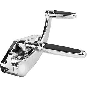 Forward Cntrls Chrome Slotted Softail 18-up