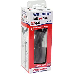 Weatherproof SAE Thin Panel Mount Socket O-40 - Long