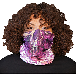 Watercolor Skull Face Neck Scarf NS90825