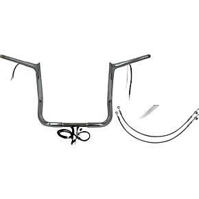 Fat Baggers Inc Handlebar Kit - Pointed Top - 14" - Chrome 902214