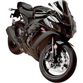 Zero Gravity Double Bubble Windscreen - Clear - ZX10