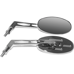 Oval Mirror - Billet - Long Stem 20-26307