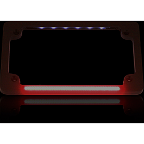 Dual License Plate Frame - Black TF02-B