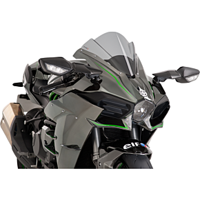 PUIG Race Windscreen - Smoke - Ninja H2/R