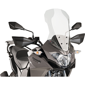 PUIG Race Windscreen - Clear - Tour - Kawasaki