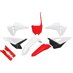Body Kit - White/Red/Black - Honda - CRF '25-'26 HOKIT127F@222