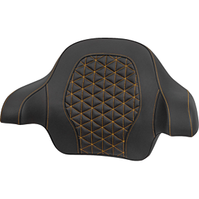 Tour-Pak® Passenger Pad - Tri-Gripper - Gold Stitch - FLH/FLT '14-'25 814-07-21107