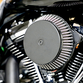 La Choppers Air Cleaner - Black - XL LA-2392-02B