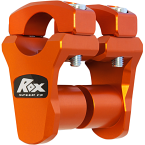 Rox Speed FX KTM Orange 1-3/4" Pivoting Riser for 1-1/8" Handlebars