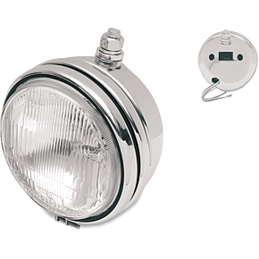 Headlight - 5-3/4" - Chrome - '75-'89 FX/R XL DS-280044