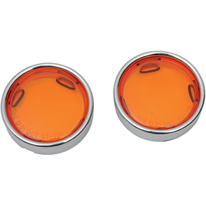 Lens w/Trim Ring -  Amber 2020-0548