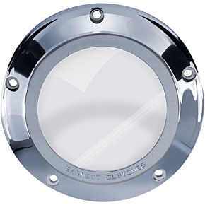 Derby Cover - Chrome/Clear - '07-'18 Big Twin 343-30-43013