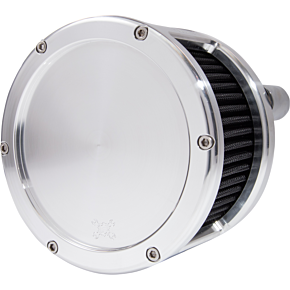 Air Cleaner - BA Race Series - Raw - Solid Cover - Black - M8 5521