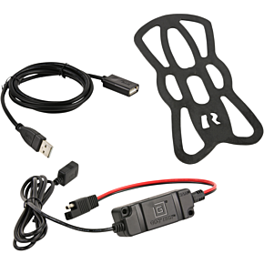 Device Holder - Tough-Charge™ - Charging - Wireless - Waterproof - Hardwire Charger - U-Bolt Mount RAMB149ZAUN12WV