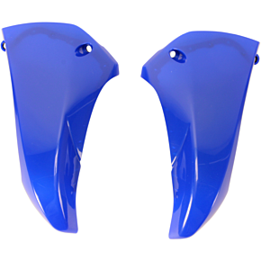 Acerbis Radiator Shrouds - Upper - YZ 450F - Blue