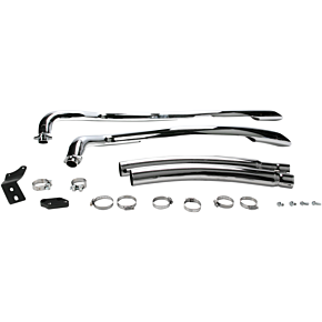 Speedster Swept Exhaust - Chrome - Vulcan 900 4218
