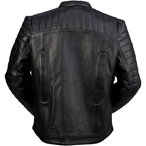 Artillery Leather Jacket - Black - 2XL 2810-3777