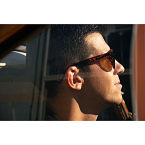 Levee Sunglasses - Brown Tortoise - Brown EZLE001