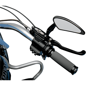 Performance Machine Pm Spacer - Left Side - Hydraulic Clutch - 1" Handlebars - Black 0011-1000MP-B