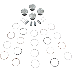 Wiseco Piston Kit - R6 4V Domed CK159