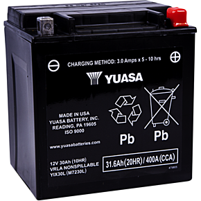 Yuasa AGM Battery - YTX20H YUAM72RBH
