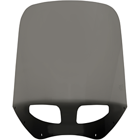 Roadwarrior Cafe Shield - Vented - Black Smoke -17" MEP87712