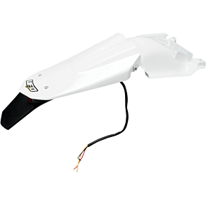 Enduro Rear Fender - W/Light - White HU03333-041
