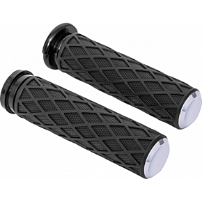 Grips - Diamond - TBW - Chrome 500-008