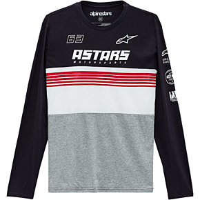 Turbo Long-Sleeve T-Shirt - Black/Heather Gray - 2XL 12137111110282X