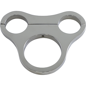 1.5" T-Bar Gauge Mount - Chrome - For Mini Gauge 2210-0564