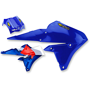 Cycra PowerFlow Shrouds - with Air Box Cover - Blue 1CYC-1778-62