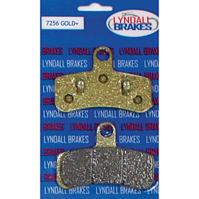 Lyndall Racing Brakes Llc Gold-Plus Brake Pads - Harley-Davidson 7256-GPLUS