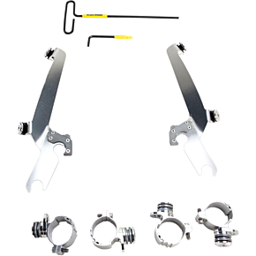 Memphis Shades Sportshield Trigger-Lock Mounting Kit - Polished - XL883 MEK2000