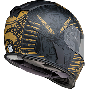 Warrant Helmet - Sombrero - Black/Gold - XL 0101-14174
