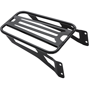 Sissy Bar Luggage Rack - Black - Tubular 602-3502B