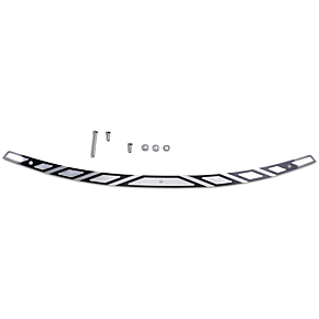 Klock Werks Windshield Trim - Aztec - Black Contrast KW05-01-0359